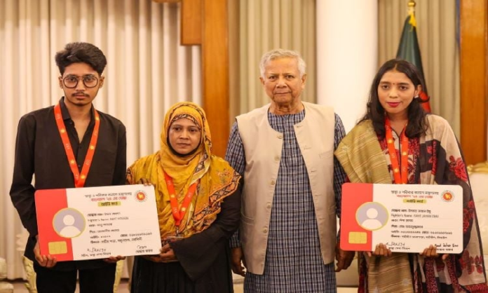 July Health Card হেলথকার্ড বিতরণ কার্যক্রমের উদ্বোধন