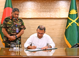 আধুনিক সেনাবাহিনী গড়তে মেধা ও শৃঙ্খলাকে সর্বোচ্চ গুরুত্ব দেয়ার আহ্বান প্রধানমন্ত্রীর মেধা ও শৃঙ্খলাকে সর্বোচ্চ গুরুত্ব